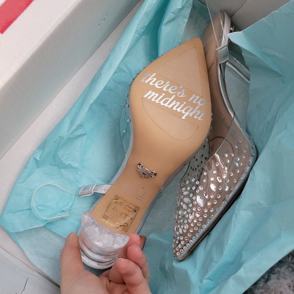 Aldo X DISNEY Striketwelve Cinderella Collaboration Shoes Slingback - Picture 4 of 4